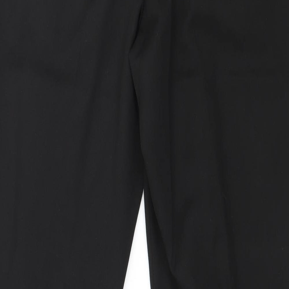 George Mens Black   Trousers  Size 36 in L31 in