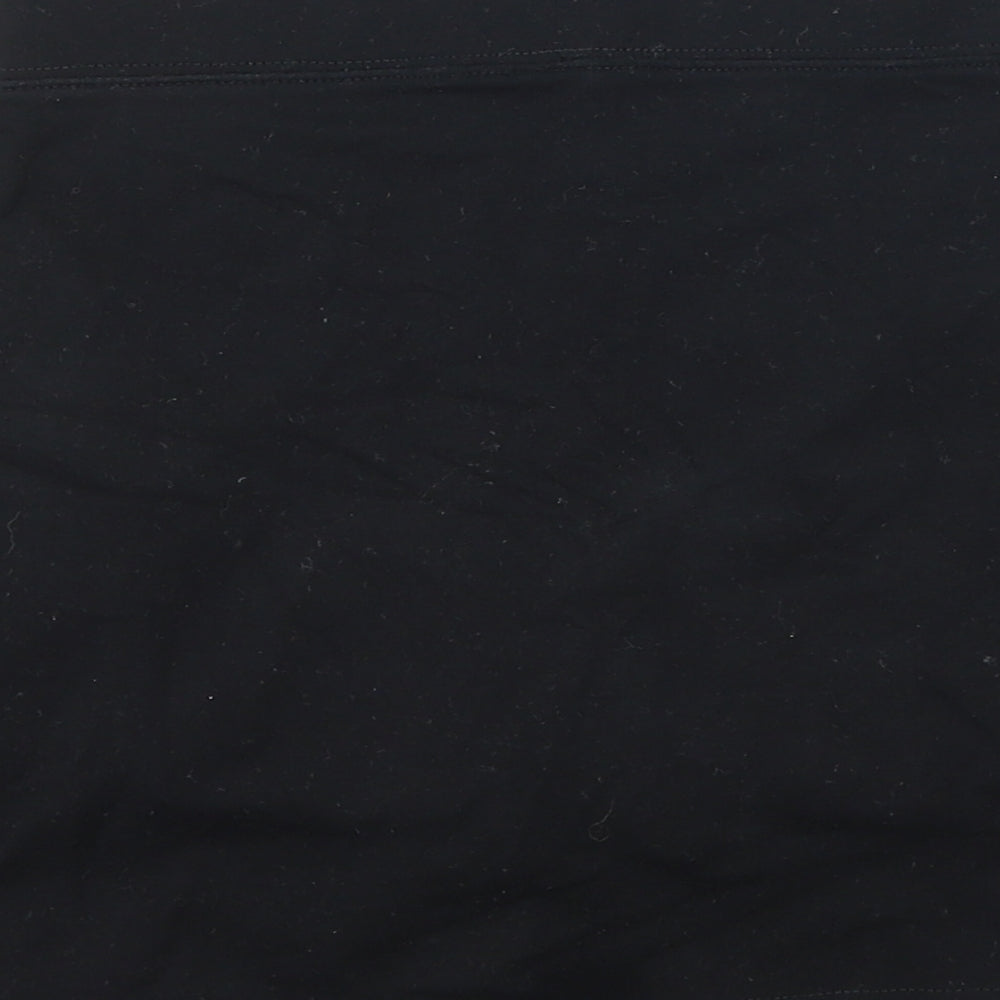 George Girls Black  Jersey Mini Skort Size 9-10 Years
