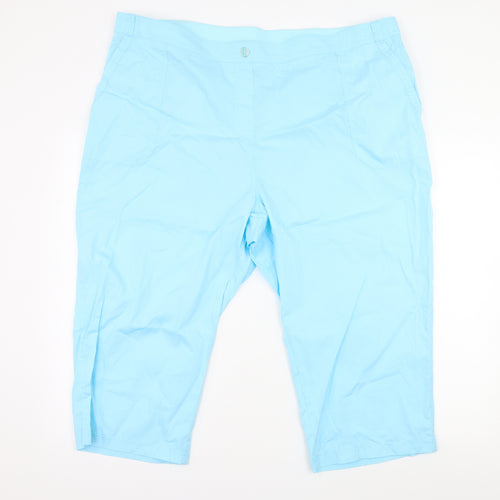 Bonmarché Womens Blue   Bermuda Shorts Size 24