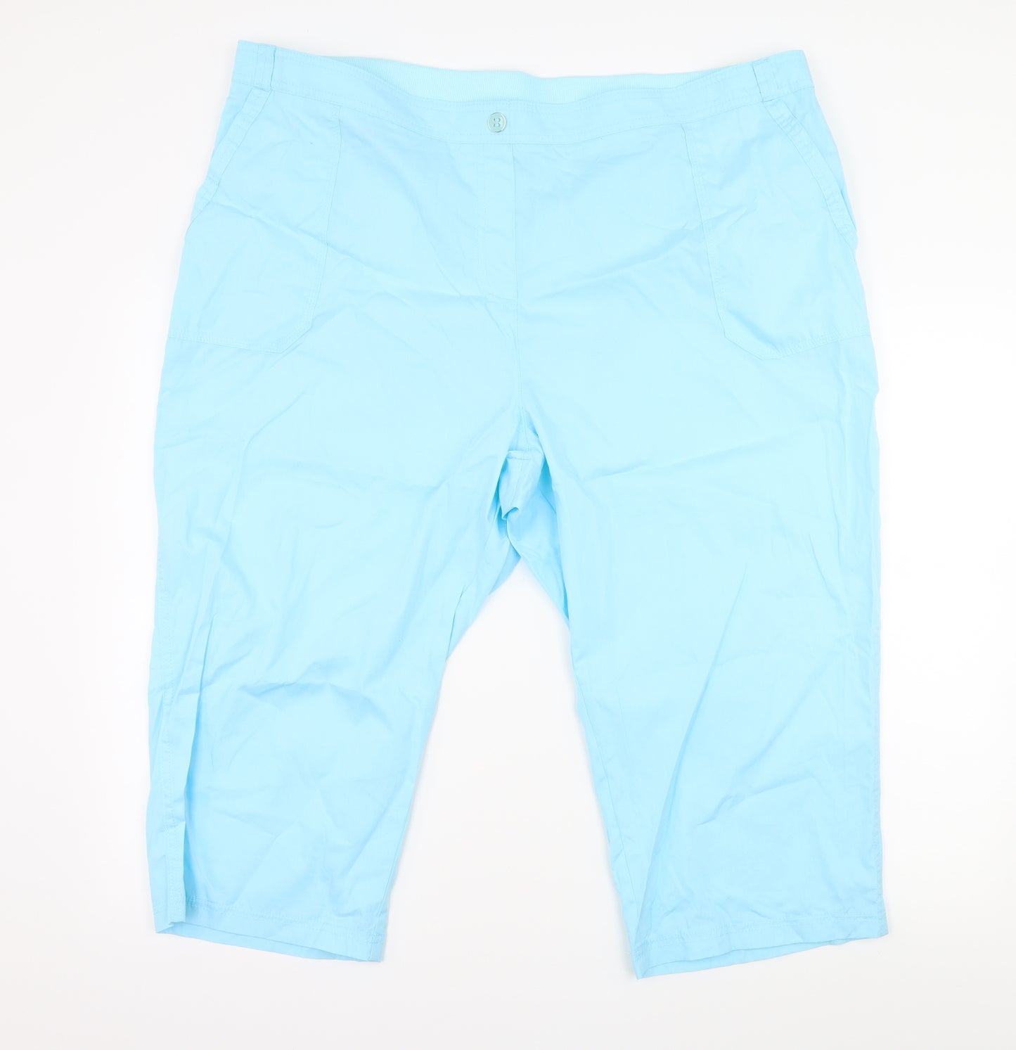 Bonmarché Womens Blue   Bermuda Shorts Size 24