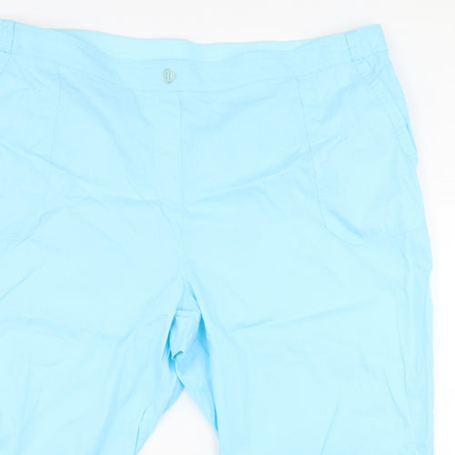 Bonmarché Womens Blue   Bermuda Shorts Size 24