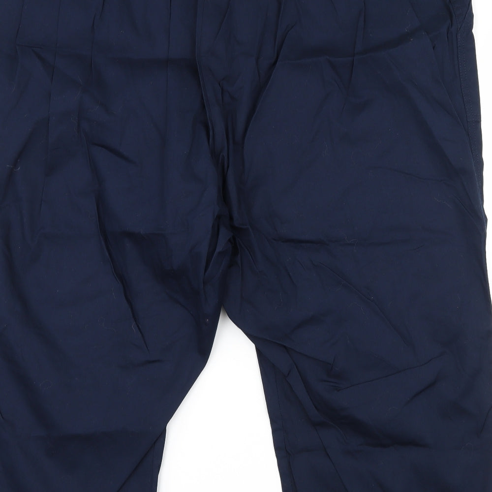 Bonmarché Womens Blue   Cropped Trousers Size 24 L20 in