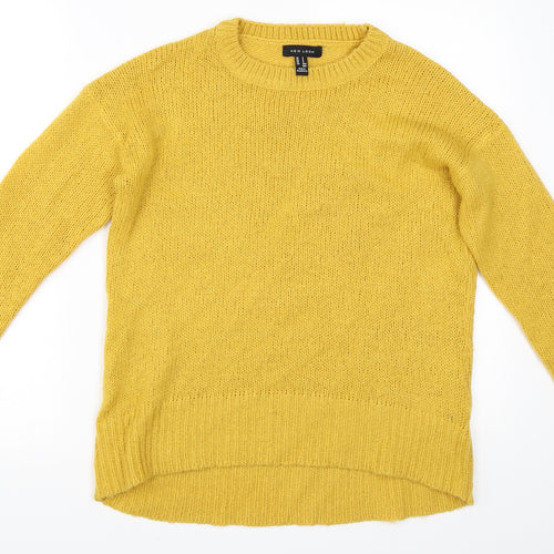 New Look  Womens Yellow   Pullover Jumper Size S