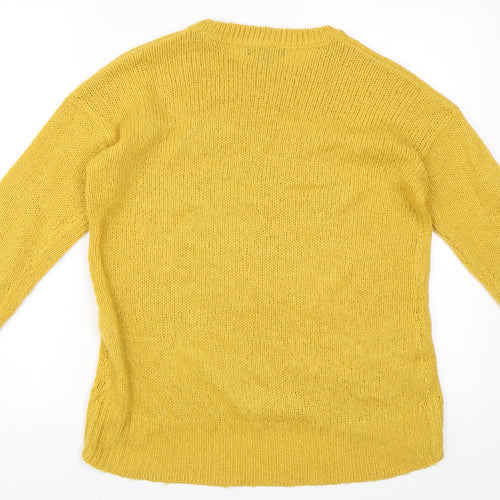 New Look  Womens Yellow   Pullover Jumper Size S