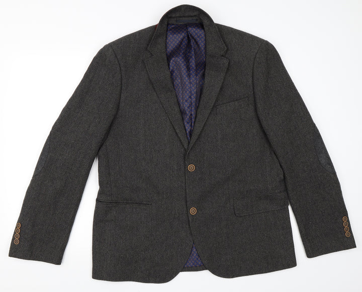 George Mens Grey Jacket Blazer Size 42