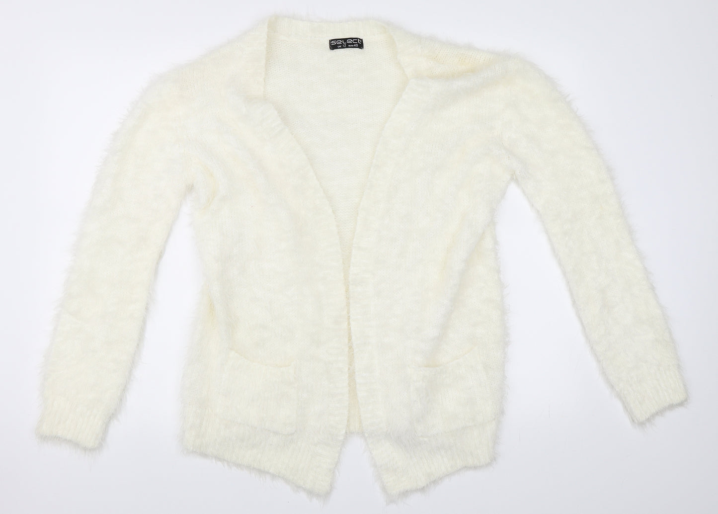 Select Womens Ivory   Cardigan Jumper Size 12