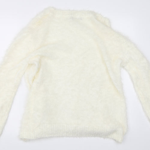 Select Womens Ivory   Cardigan Jumper Size 12