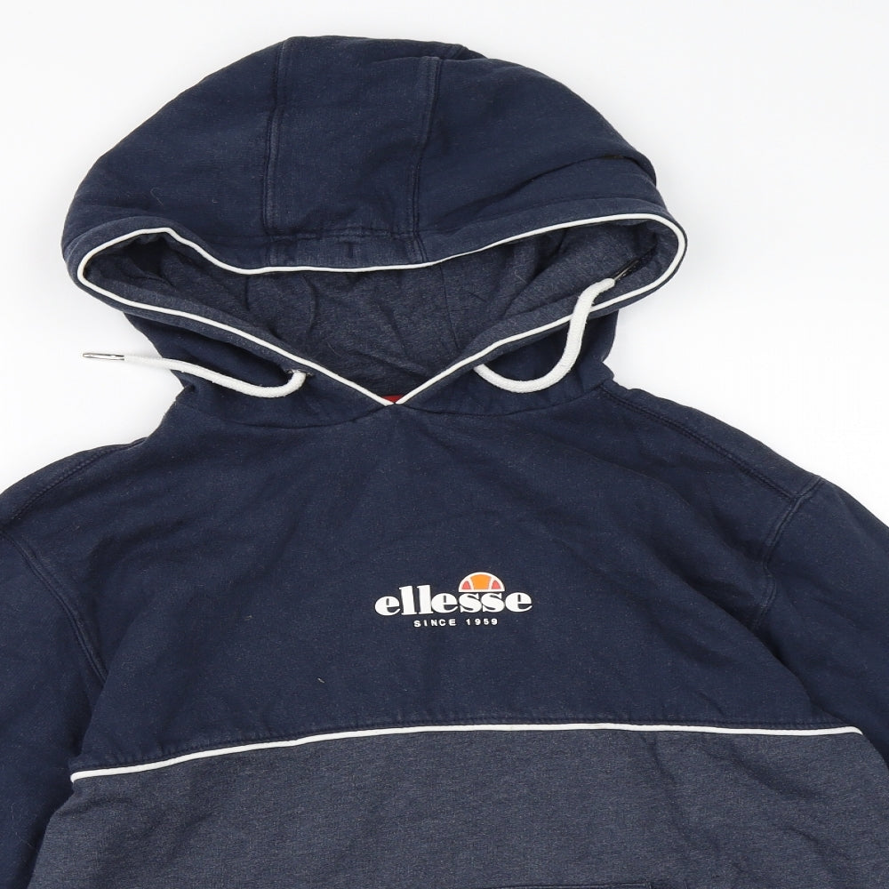 ellesse Mens Blue   Pullover Hoodie Size M