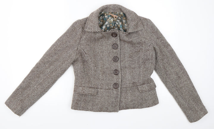 Twenty One Womens Brown   Jacket Blazer Size S