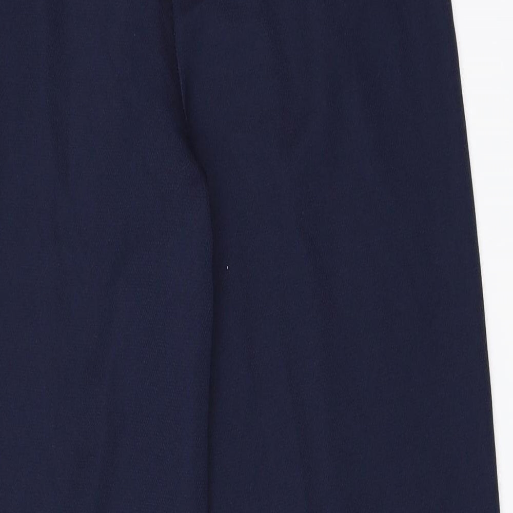 Slimma Womens Blue   Trousers  Size 10 L24 in