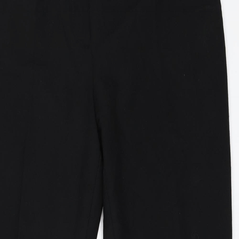 BHS Womens Black   Trousers  Size 12 L28 in