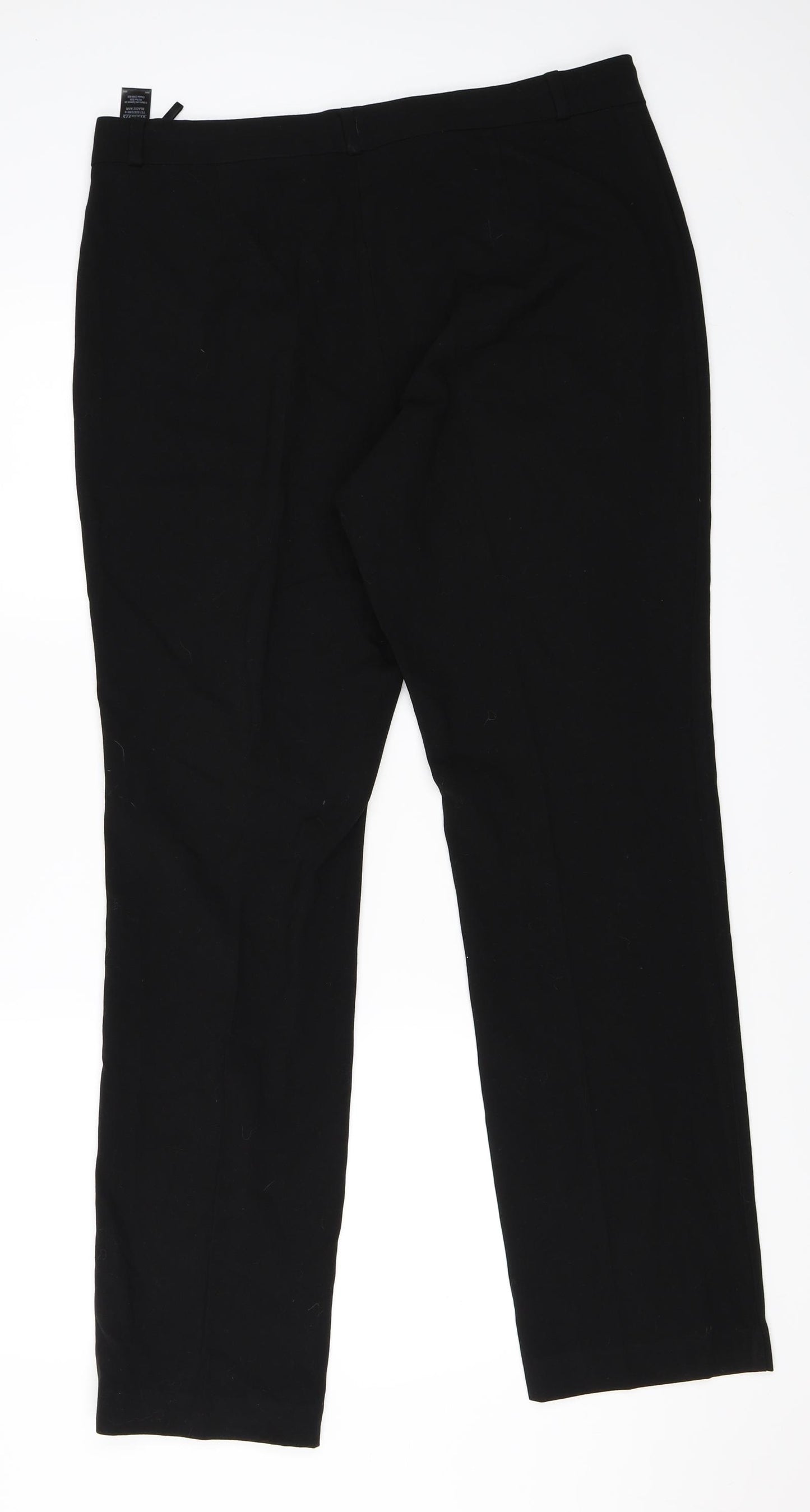 Marks and Spencer Womens Black   Trousers  Size 14 L31 in