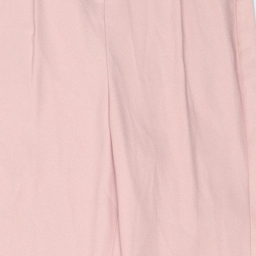 TU Womens Pink   Trousers  Size 12 L27 in