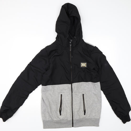 Supply & Demand Co. Mens Black   Pullover Hoodie Size L