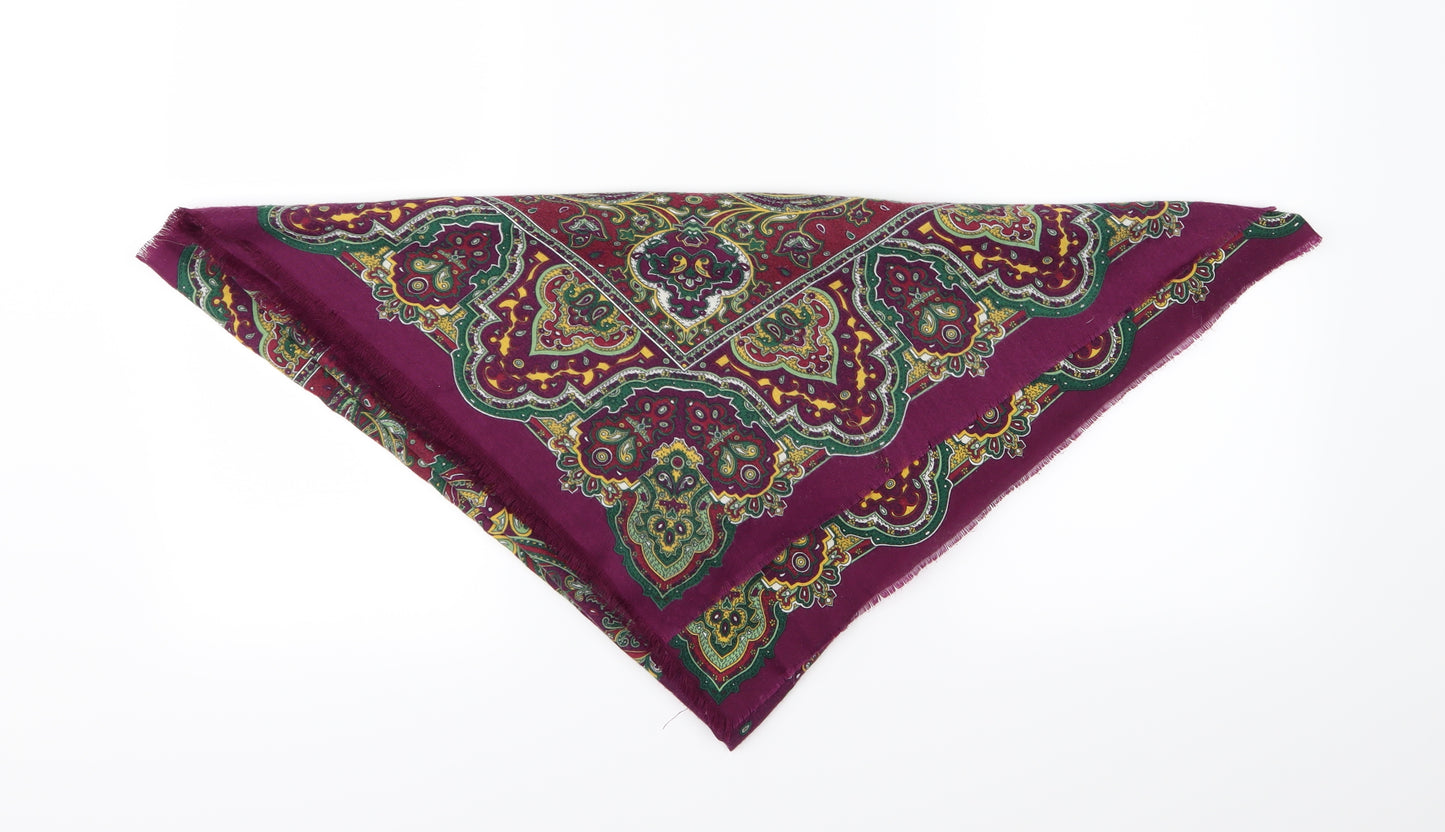 Preworn Womens Multicoloured Paisley   Shawl/Wrap