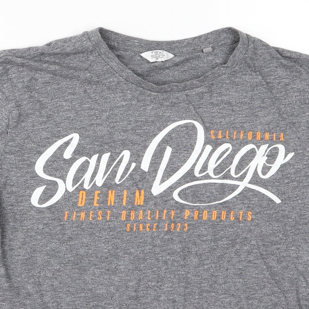 NEXT Mens Grey  Jersey  T-Shirt Size M