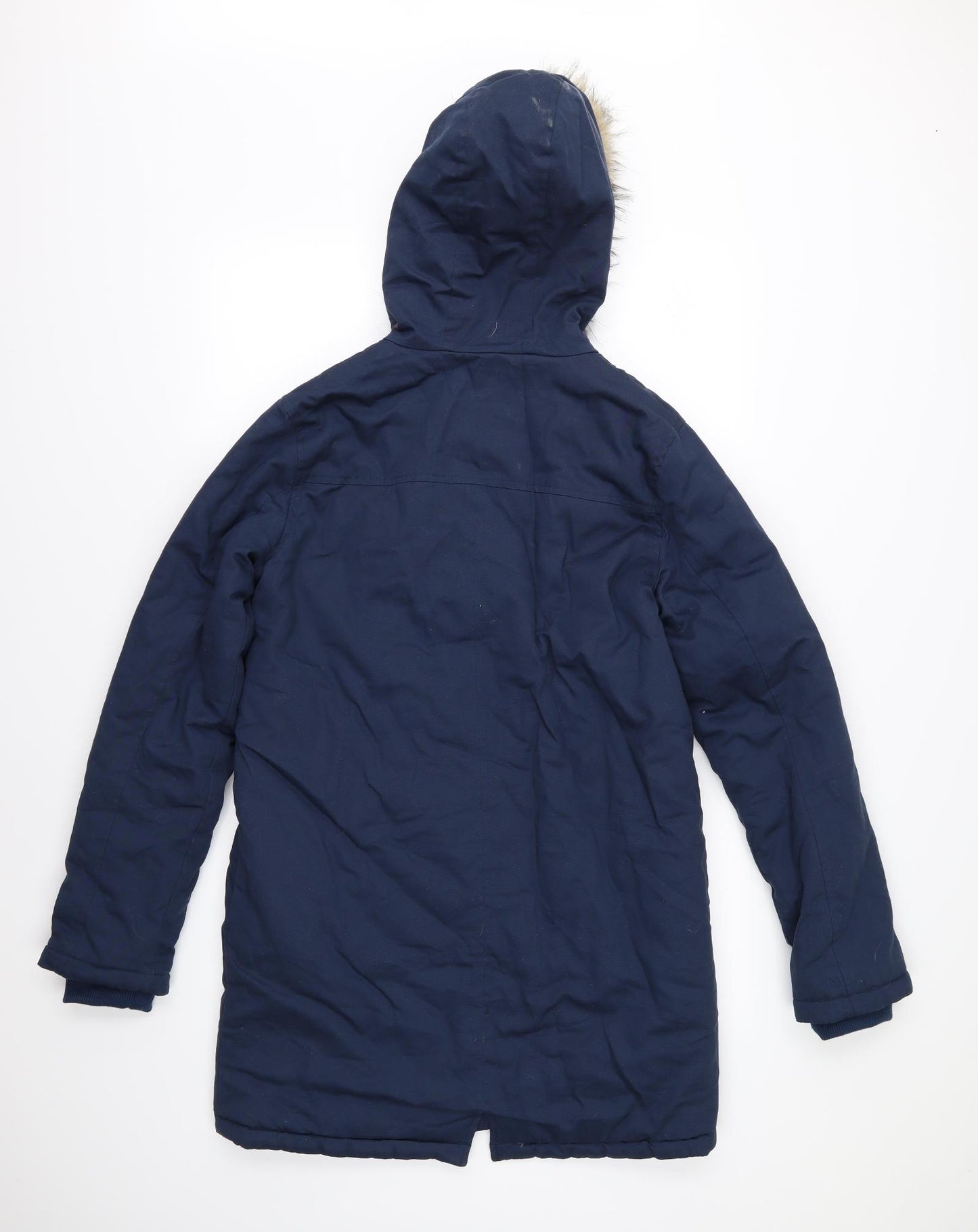 Smart Start Boys Blue   Overcoat Coat Size 13-14 Years