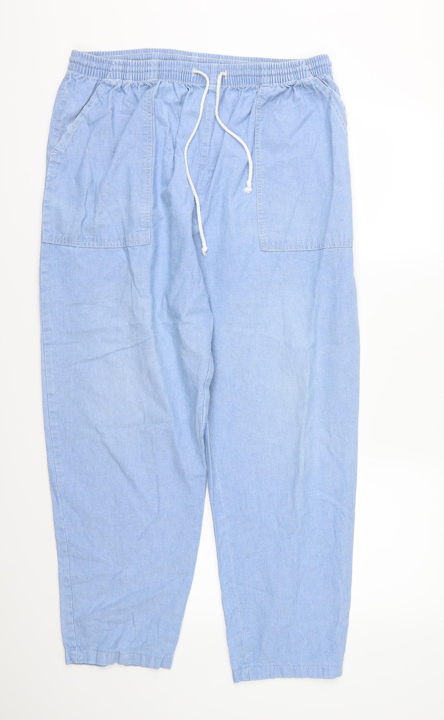 Damart Womens Blue  Denim Jegging Jeans Size 22 L26 in