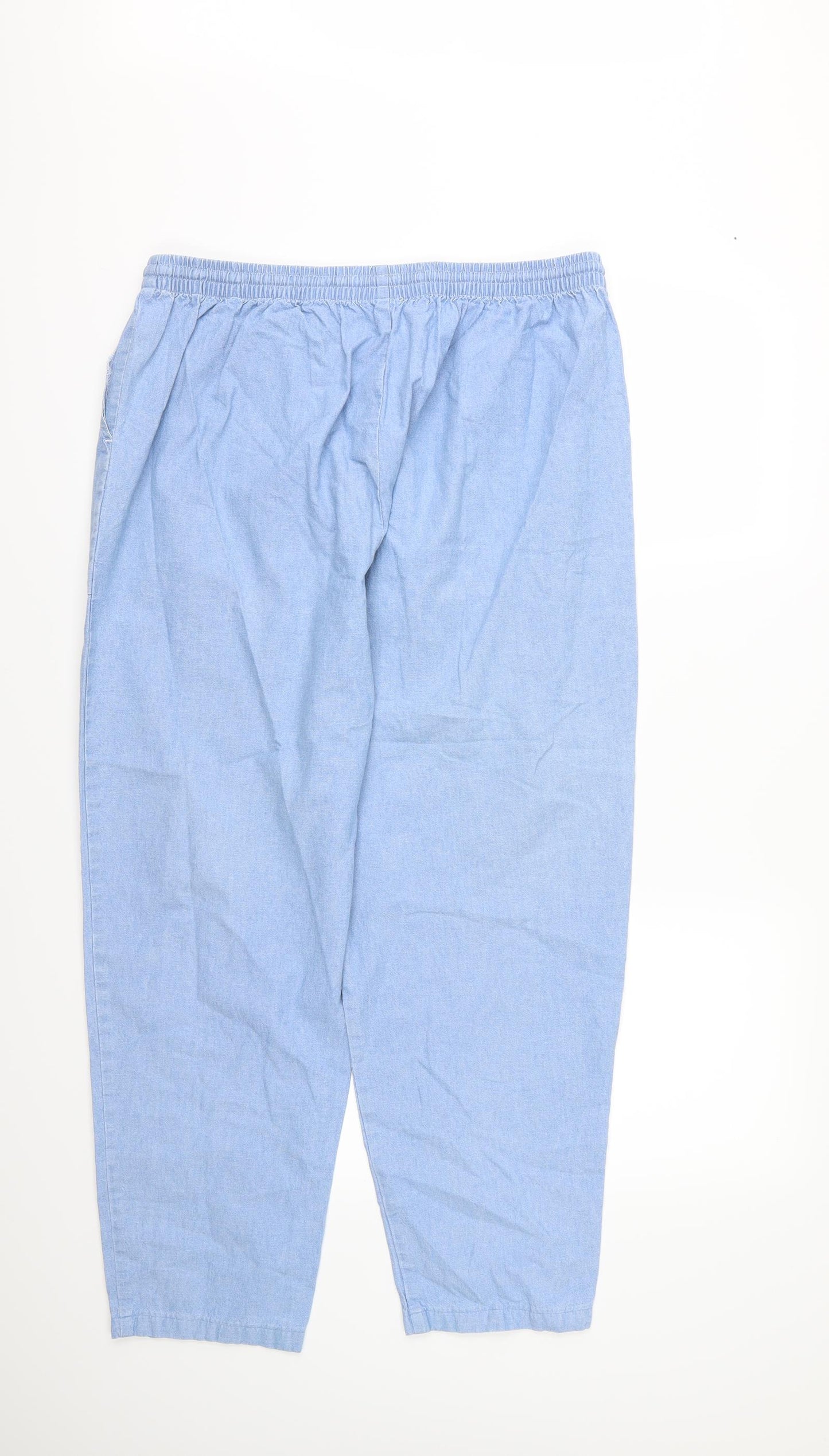Damart Womens Blue  Denim Jegging Jeans Size 22 L26 in