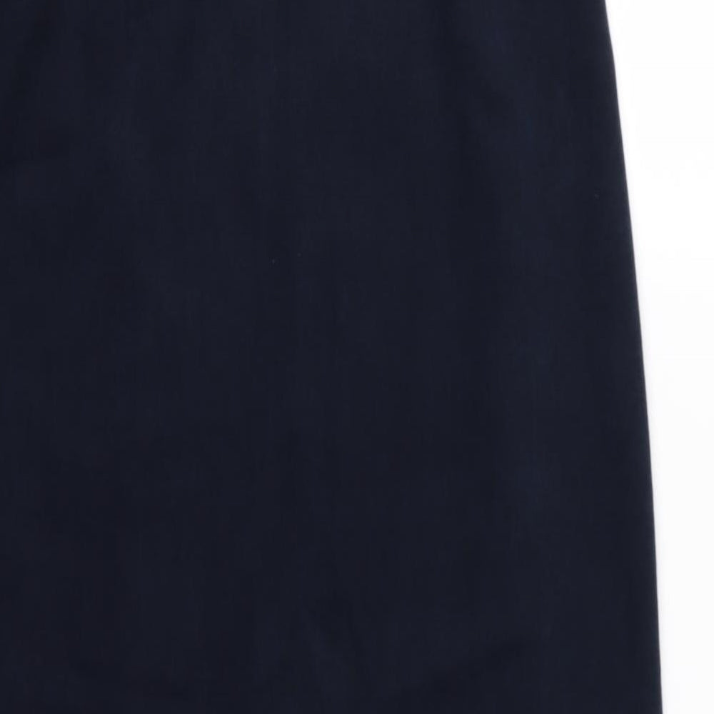 Marks and Spencer Womens Blue  Denim Wrap Skirt Size 14