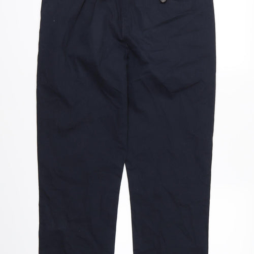 TU Womens Blue   Chino Trousers Size 14 L30 in