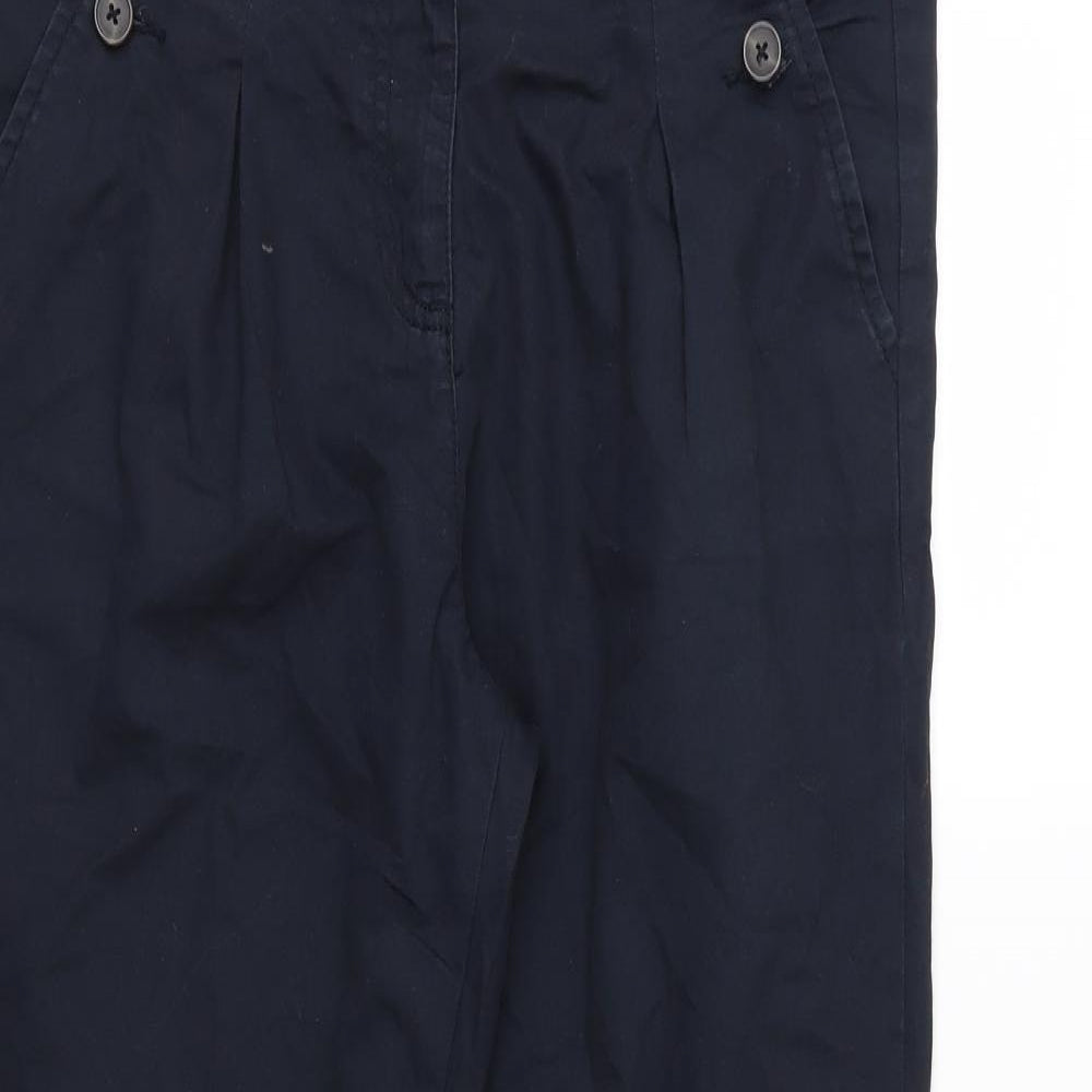 TU Womens Blue   Chino Trousers Size 14 L30 in