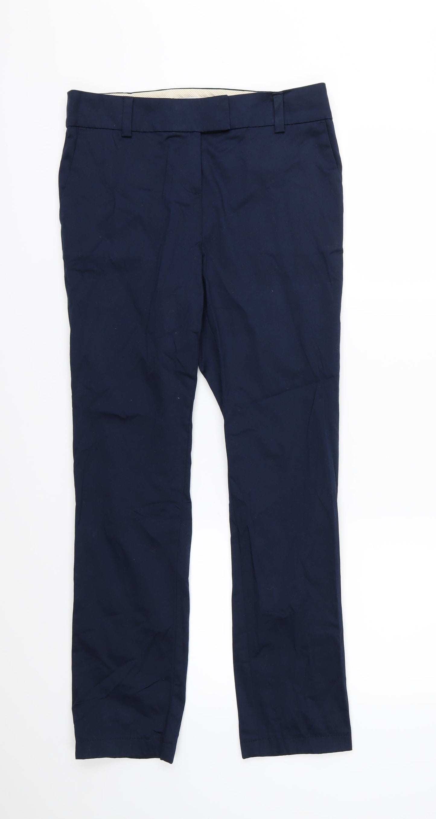 TU Womens Blue   Chino Trousers Size 10 L28 in