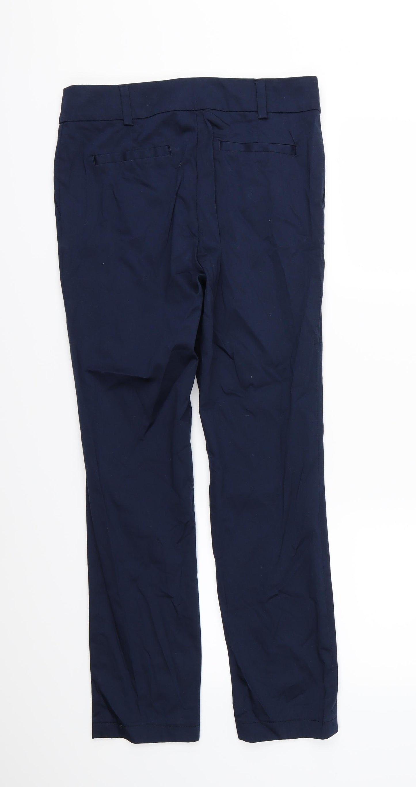 TU Womens Blue   Chino Trousers Size 10 L28 in