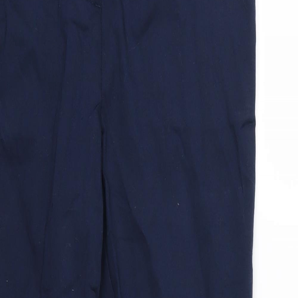 TU Womens Blue   Chino Trousers Size 10 L28 in