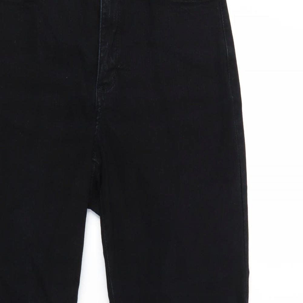 NYDJ Womens Black   Straight Jeans Size 6 L28 in
