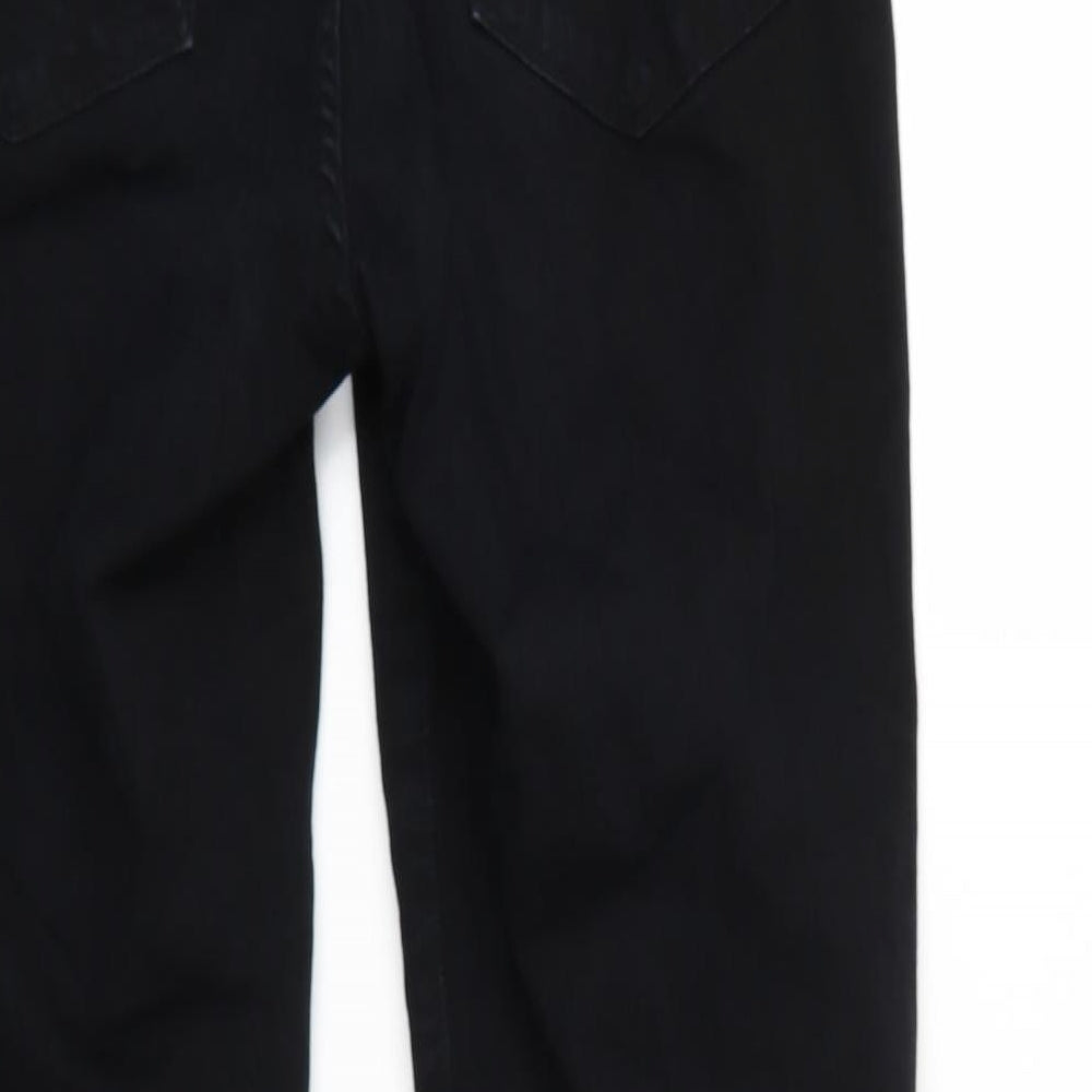 NYDJ Womens Black   Straight Jeans Size 6 L28 in