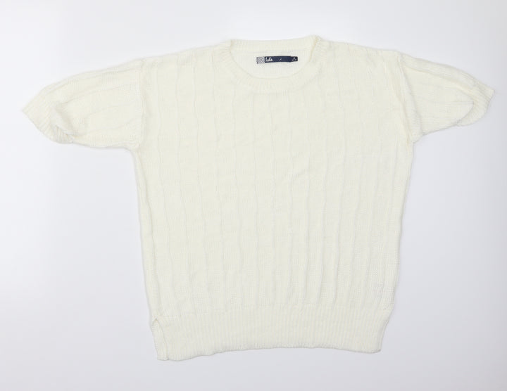 Isle Womens White   Basic T-Shirt Size M