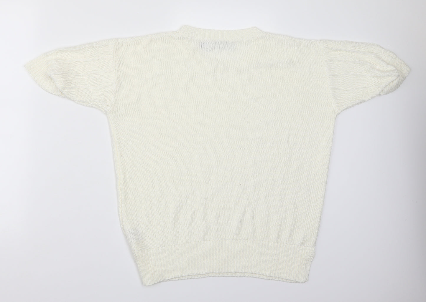 Isle Womens White   Basic T-Shirt Size M