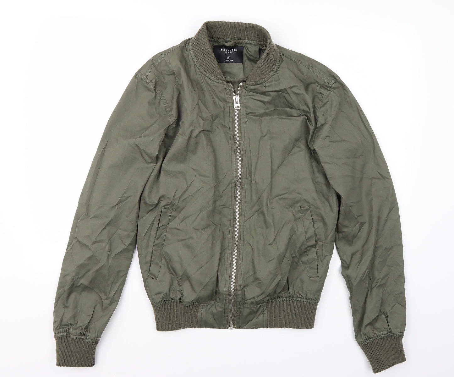 Cedar Wood State Mens Green   Jacket Coat Size S