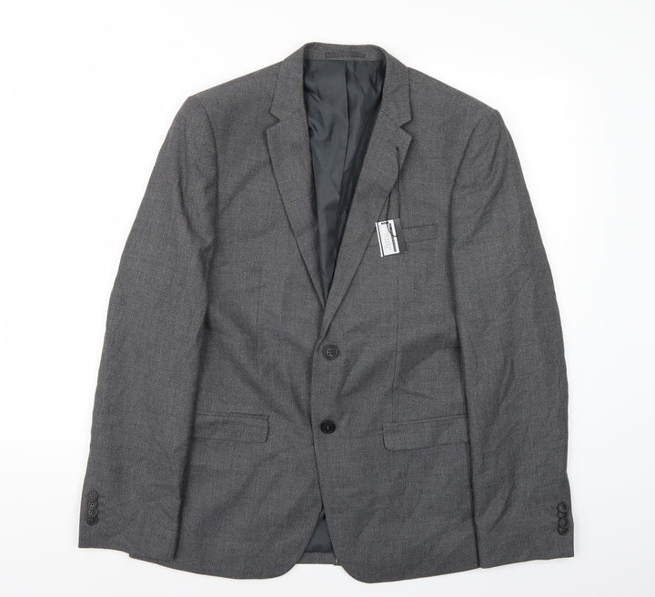 Taylor & Wright Mens Grey Jacket Suit Jacket Size 40