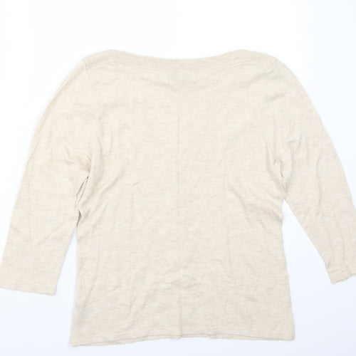NEXT Womens Beige   Pullover Jumper Size 12