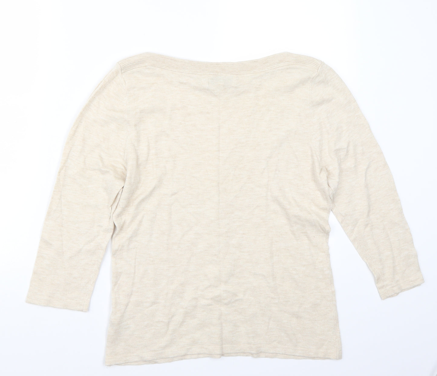 NEXT Womens Beige   Pullover Jumper Size 12