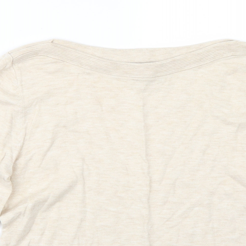 NEXT Womens Beige   Pullover Jumper Size 12