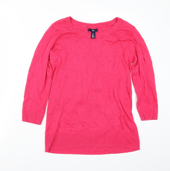 Gap Womens Pink   Pullover Jumper Size M