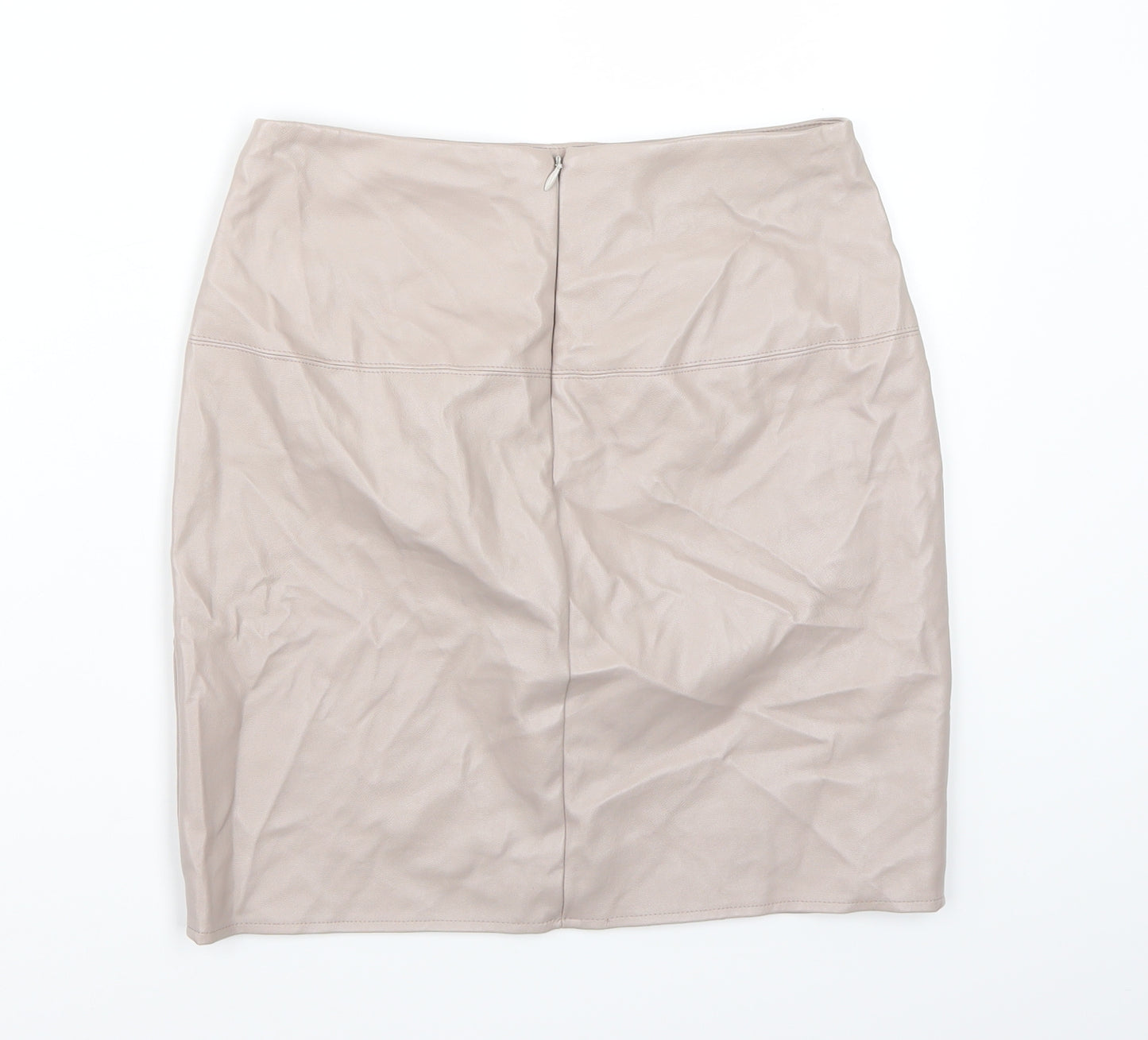 Missguided Womens Beige   A-Line Skirt Size 10