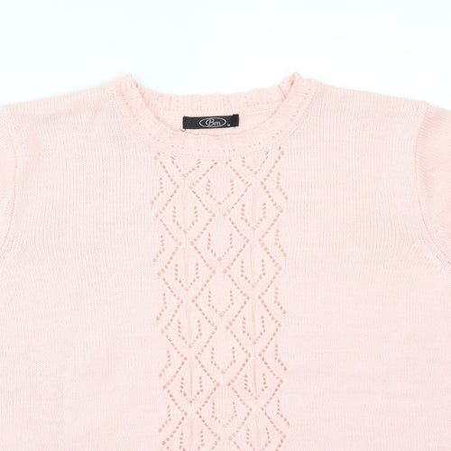 BM Womens Pink   Basic T-Shirt Size M