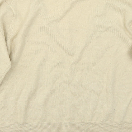 BM Womens Beige   Pullover Jumper Size S
