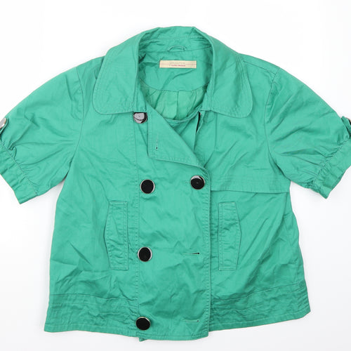 VERO MODA Womens Green   Jacket Coat Size L