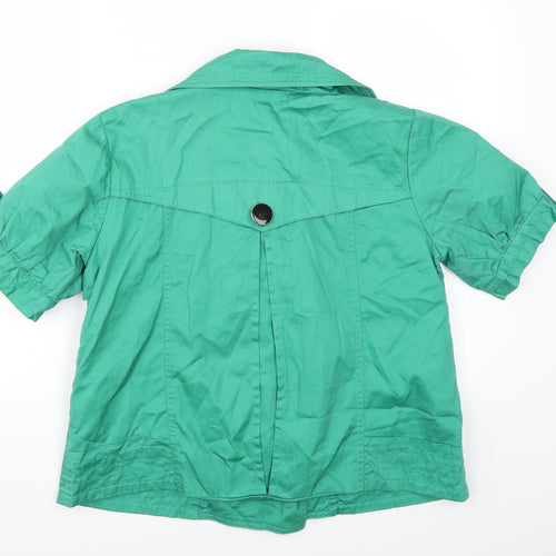 VERO MODA Womens Green   Jacket Coat Size L