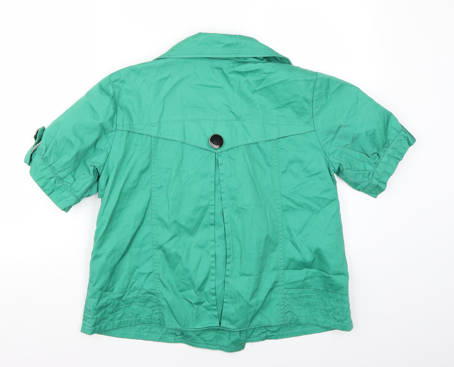 VERO MODA Womens Green   Jacket Coat Size L