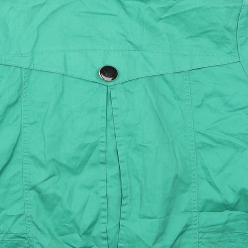 VERO MODA Womens Green   Jacket Coat Size L