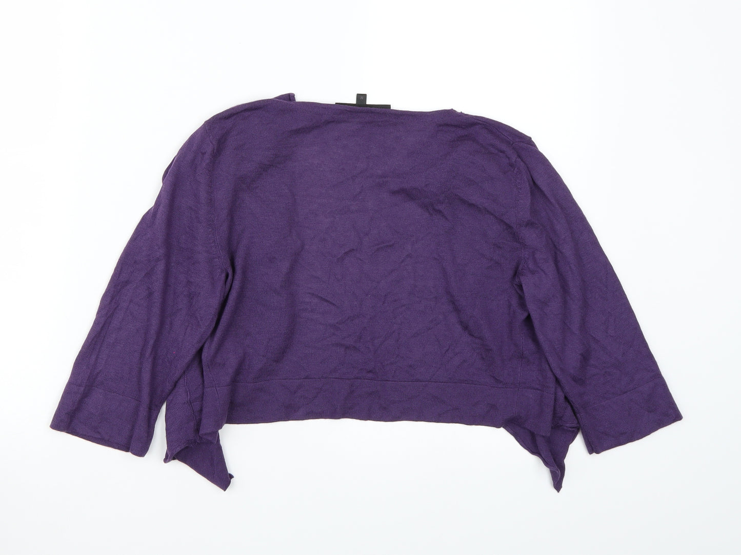 Coast Womens Purple   Cardigan Jumper Size M