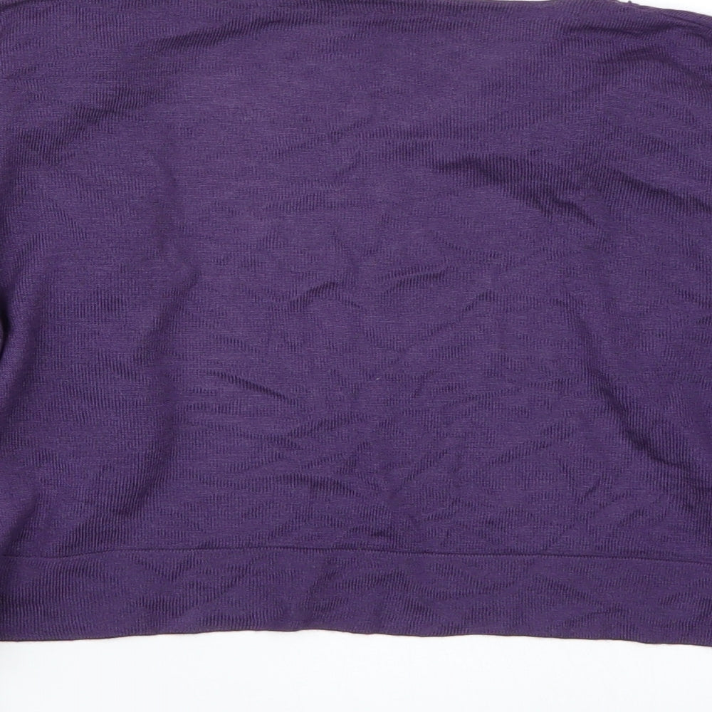 Coast Womens Purple   Cardigan Jumper Size M