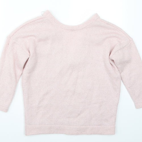 Mohito Womens Pink   Pullover Jumper Size L