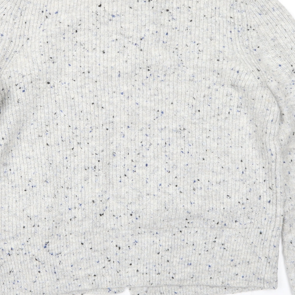 Marks and Spencer Womens Grey   Cardigan Jumper Size 12